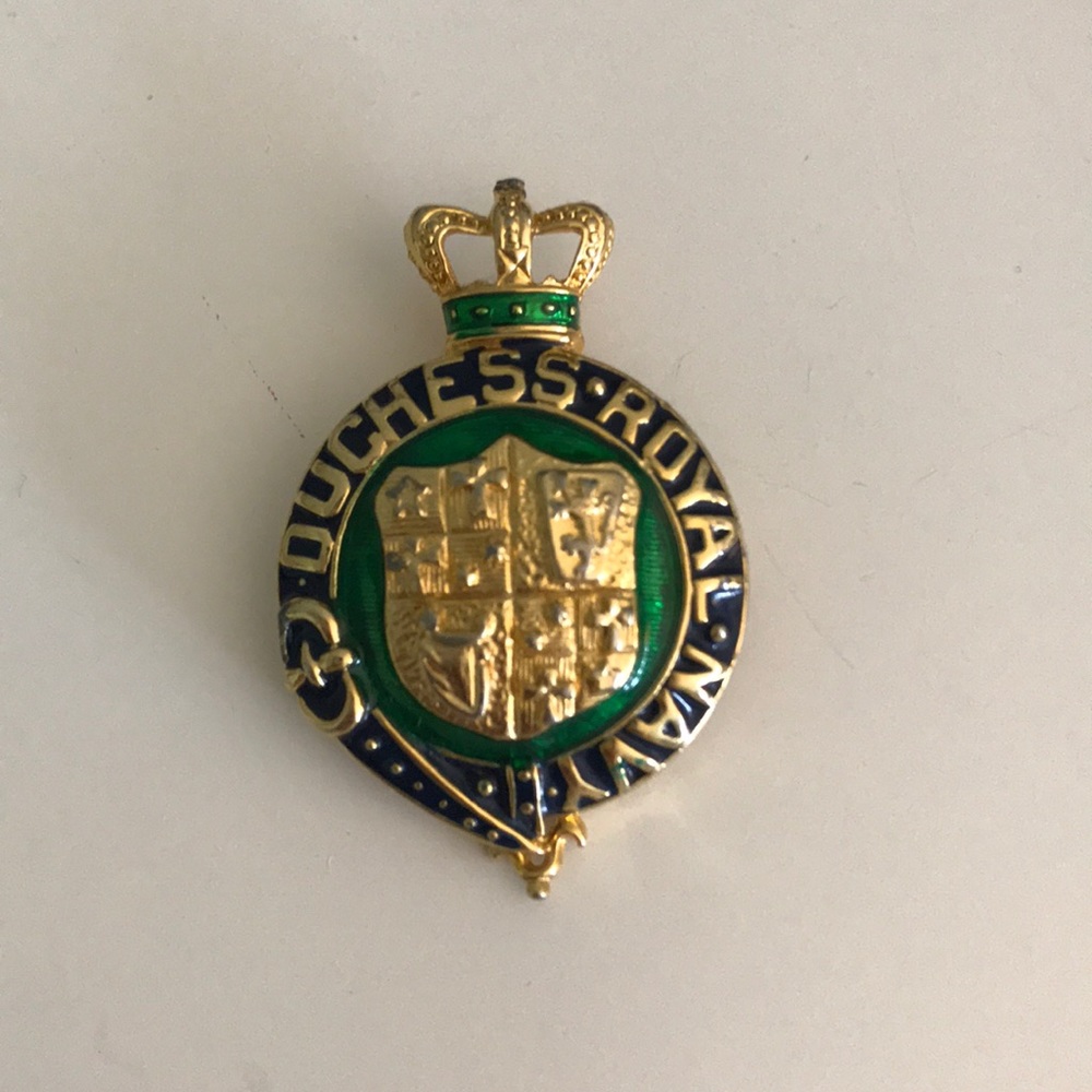 Duchess Royal Navy brooch